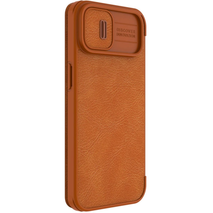 Кожен калъф Nillkin Qin Pro Leather за iPhone