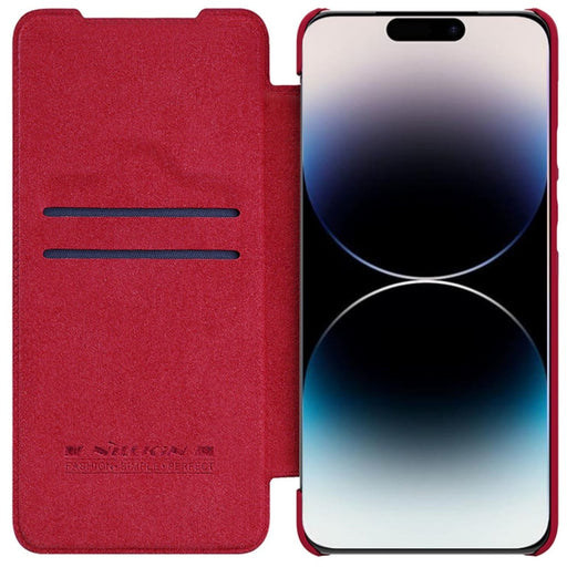 Кожен калъф Nillkin Qin Pro Leather за iPhone