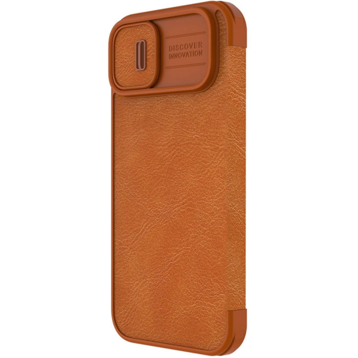 Кожен калъф Nillkin Qin Pro Leather за iPhone