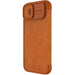 Кожен калъф Nillkin Qin Pro Leather за iPhone