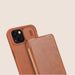 Кожен калъф Nillkin Qin Pro Leather за iPhone