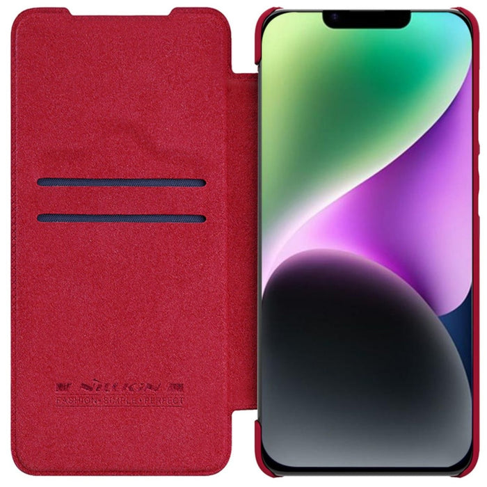 Кожен калъф Nillkin Qin Pro Leather за iPhone