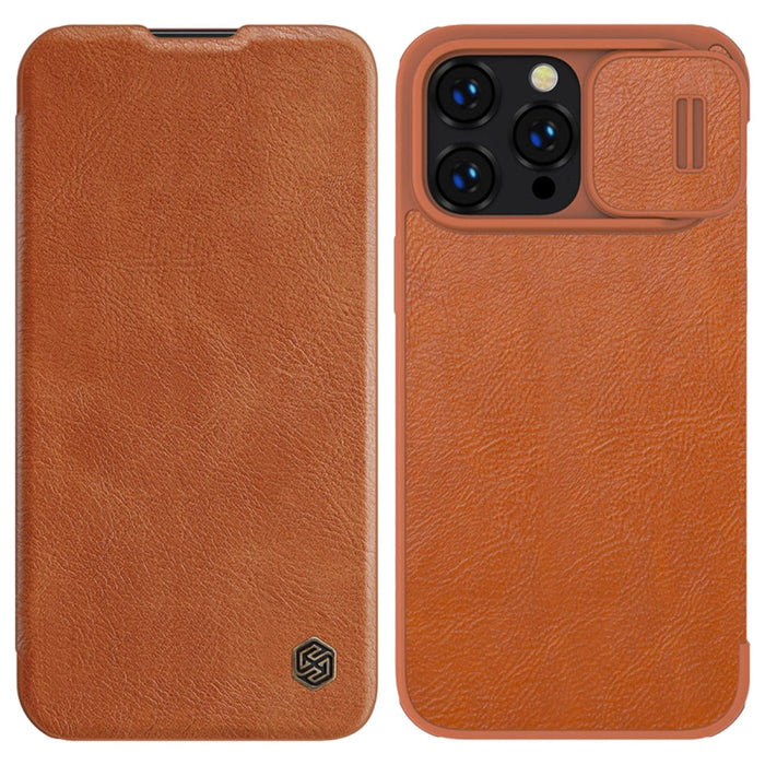 Кожен калъф Nillkin Qin Pro Leather за iPhone