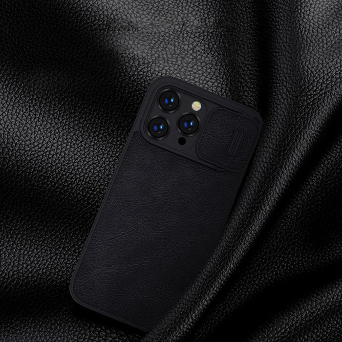 Кожен калъф Nillkin Qin Pro Leather за iPhone