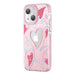 Кейс Kingxbar Heart Star Series за iPhone 14 Plus розов