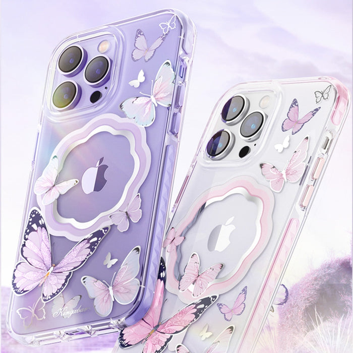 Кейс Kingxbar Butterfly Series за iPhone 14