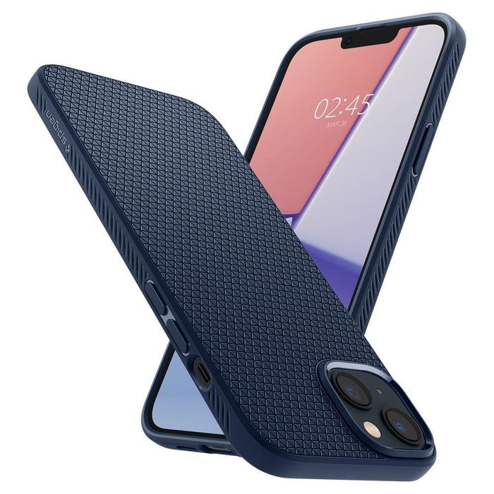 Кейс Spigen LIQUID AIR за iPhone 14 Navy Blue