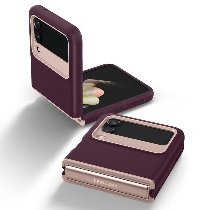 Кейс CASEOLOGY NANO POP за Galaxy Z Flip 4 BURGUNDY BEAN