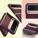 Кейс CASEOLOGY NANO POP за Galaxy Z Flip 4 BURGUNDY BEAN