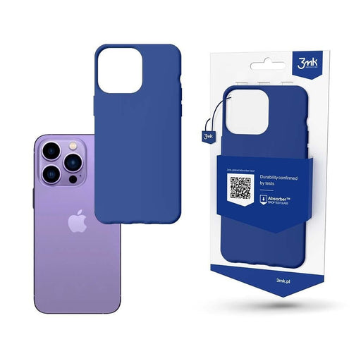 Кейс 3mk Matt Case за Apple iPhone 14 Pro blueberry