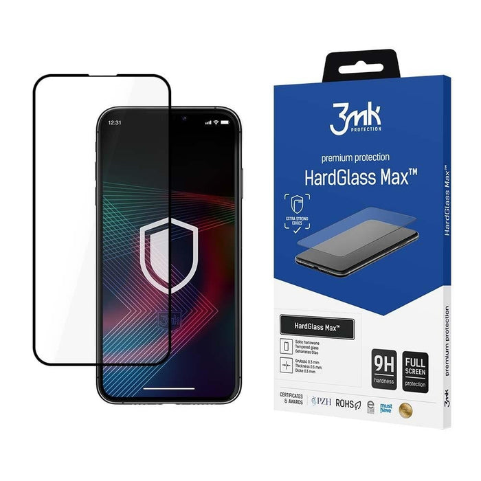 Скрийн протектор 3mk HardGlass Max™ за Apple iPhone 14 Plus