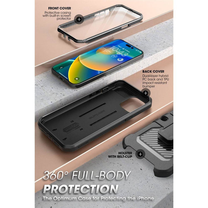 Кейс Supcase UNICORN BEETLE PRO за iPhone 14 Black