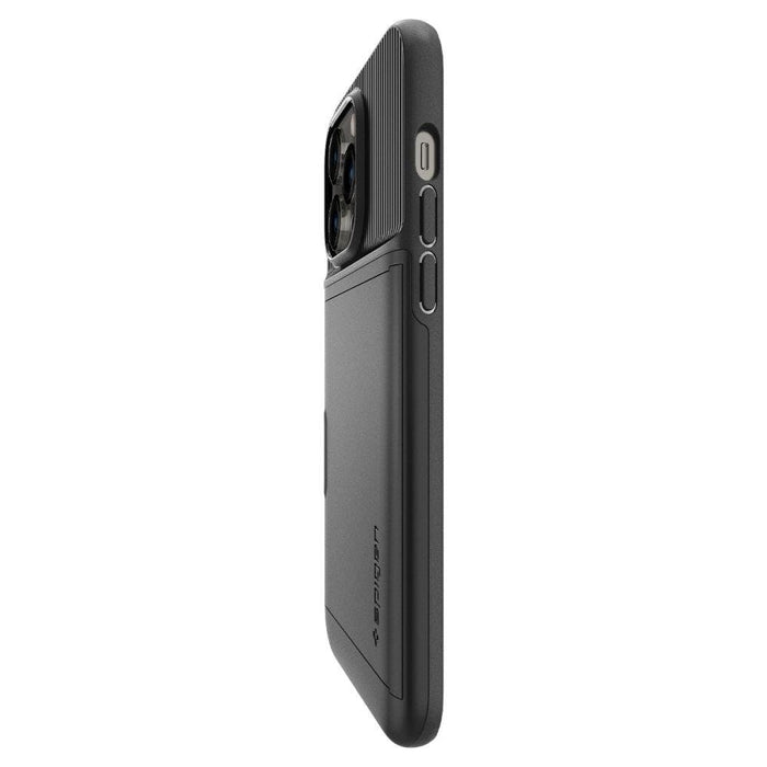 Кейс Spigen SLIM ARMOR CS за iPhone 14 Pro Max Black