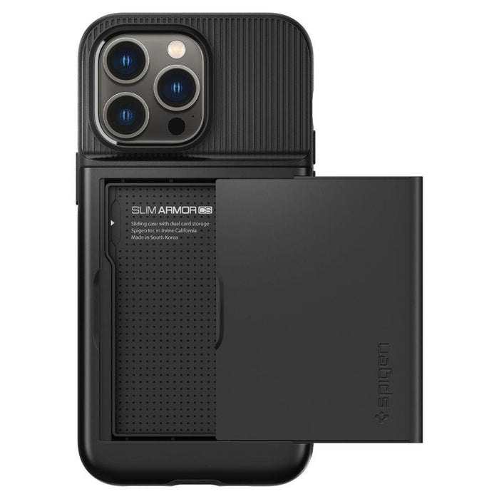 Кейс Spigen SLIM ARMOR CS за iPhone 14 Pro Black