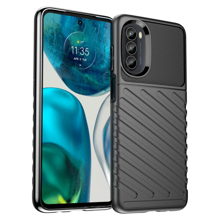 Кейс HQWear Thunder Case за Motorola Moto G82 5G / G52 черен