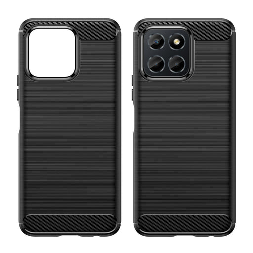 Кейс HQWear Carbon Case за Honor X8 гъвкав черен