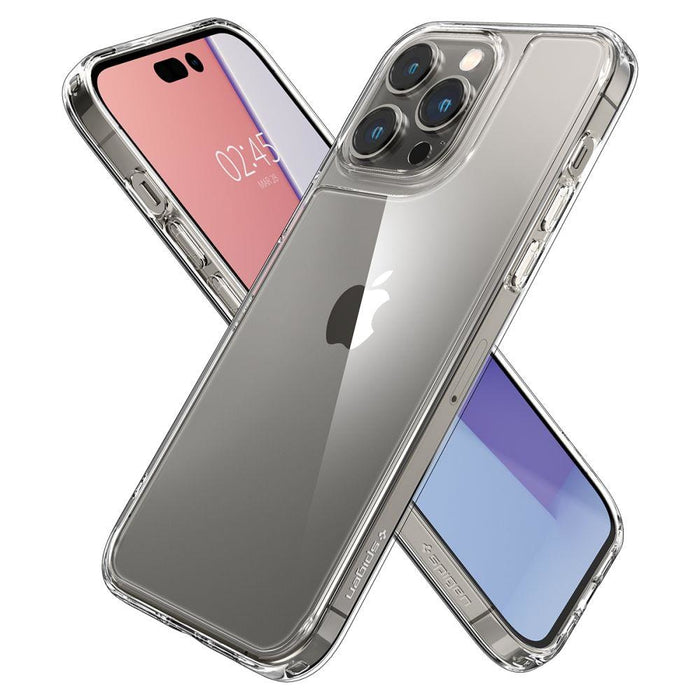 Кейс Spigen QUARTZ HYBRID за iPhone 14 Pro Crystal Clear