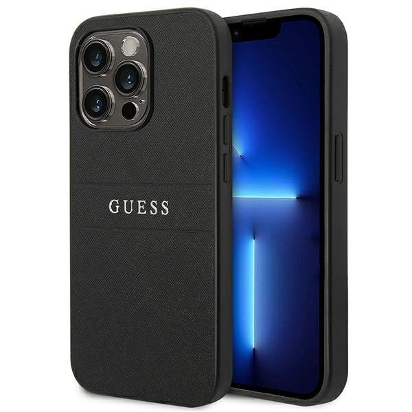 Кейс Guess GUHCP14LPSASBBK за iPhone 14 Pro 6.1’