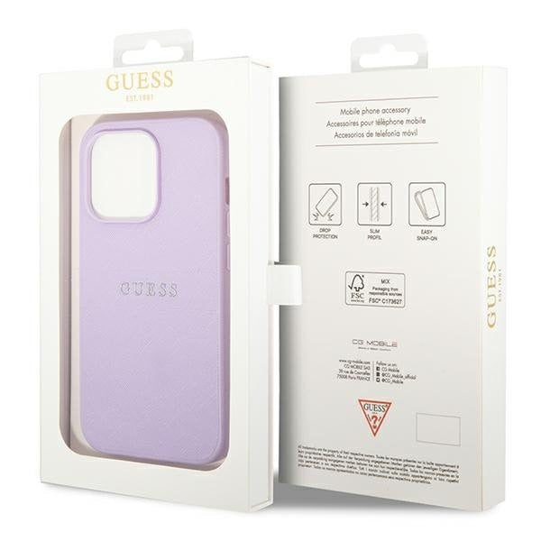 Кейс Guess GUHCP14XPSASBPU за iPhone 14 Pro Max