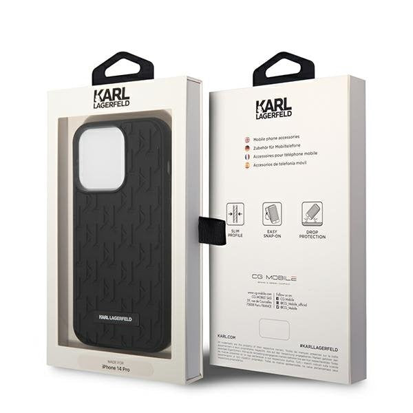 Кейс Karl Lagerfeld KLHCP14LRUPKLPK за iPhone 14 Pro