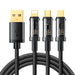 3в1 Кабел Joyroom USB към Type C / Lightning micro