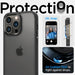 Кейс Spigen ULTRA HYBRID за iPhone 14 Pro Max FROST Black