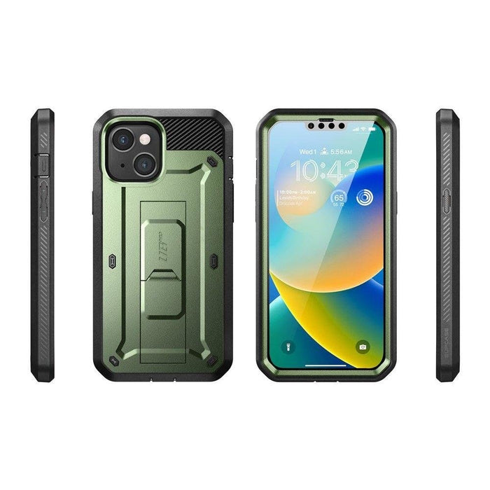 Кейс Supcase Unicorn Beetle Pro за iPhone 14 Plus зелен