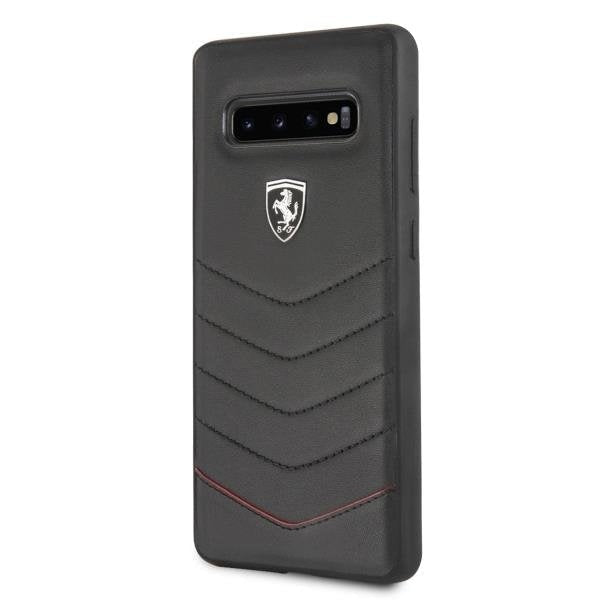 Кейс Ferrari FEHQUHCS10PBK за Samsung Galaxy S10 Plus