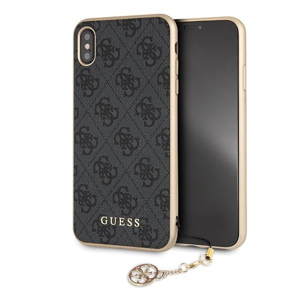 Кейс Guess GUHCI65GF4GGR за iPhone Xs Max сив