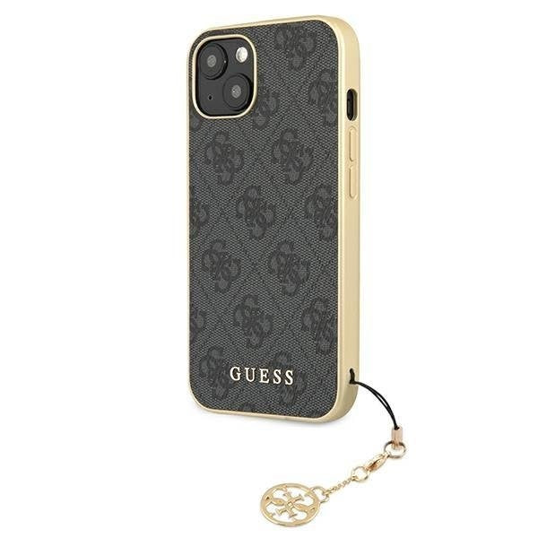 Кейс Guess GUHCP13MGF4GGR за iPhone 13 6.1’ сив