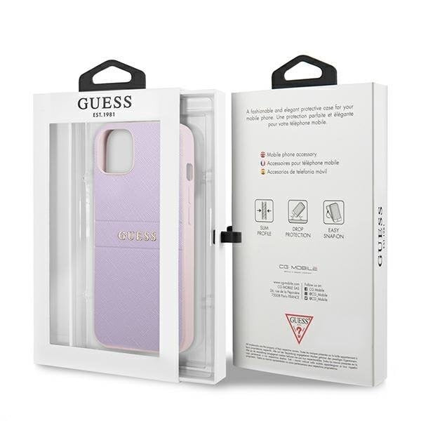 Кейс Guess GUHCP13SPSASBPU за iPhone 13 mini 5,4’