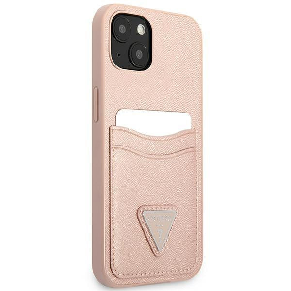 Кейс Guess GUHCP13SPSATPP за iPhone 13 mini 5,4’