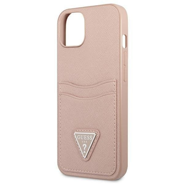 Кейс Guess GUHCP13SPSATPP за iPhone 13 mini 5,4’