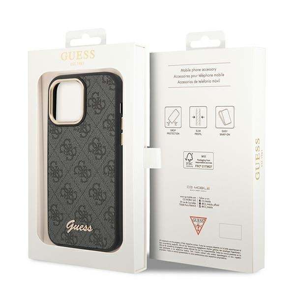 Кейс Guess GUHCP14LHG4SHK за iPhone 14 Pro 6.1’