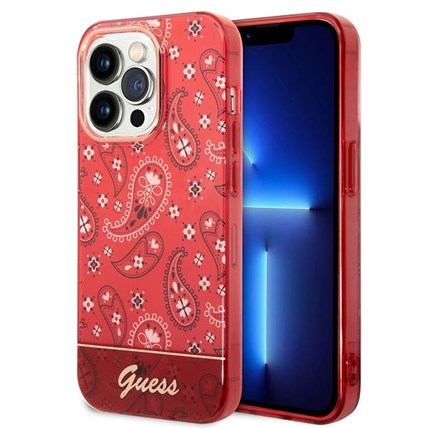 Кейс Guess GUHCP14LHGBNHR за iPhone 14 Pro 6.1’