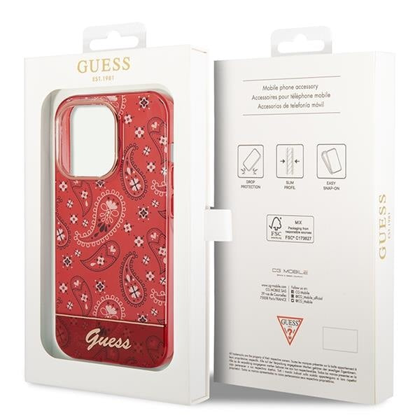 Кейс Guess GUHCP14LHGBNHR за iPhone 14 Pro 6.1’