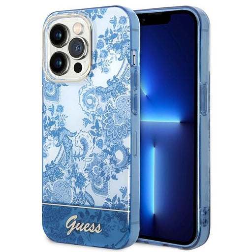 Кейс Guess GUHCP14LHGPLHB за iPhone 14 Pro 6.1’