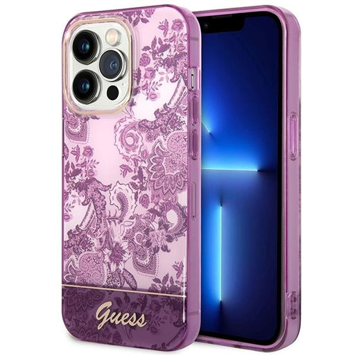 Кейс Guess GUHCP14LHGPLHF за iPhone 14 Pro 6.1’