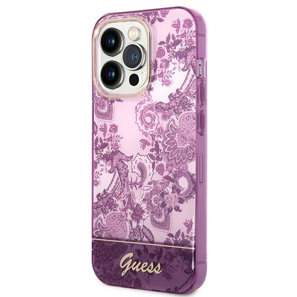 Кейс Guess GUHCP14LHGPLHF за iPhone 14 Pro 6.1’