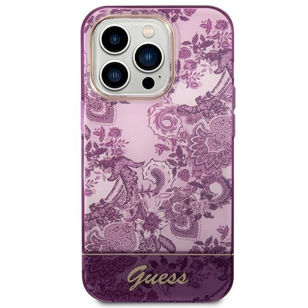 Кейс Guess GUHCP14LHGPLHF за iPhone 14 Pro 6.1’