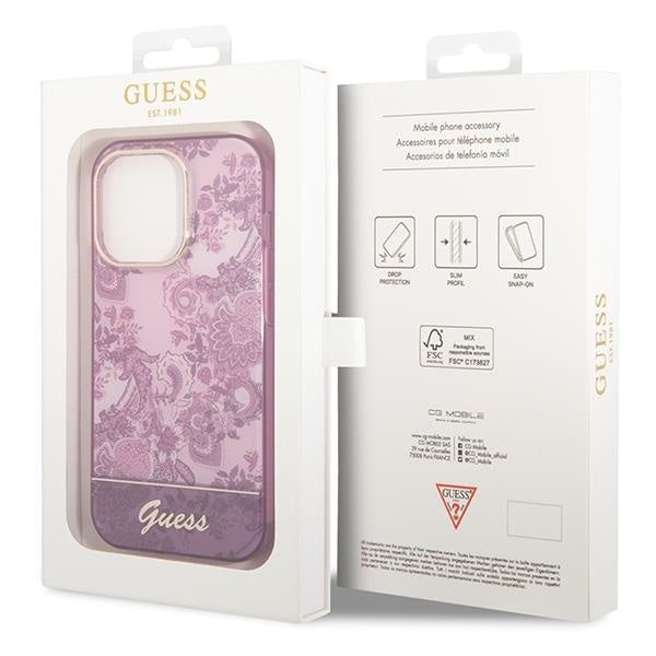 Кейс Guess GUHCP14LHGPLHF за iPhone 14 Pro 6.1’