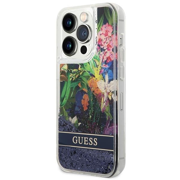 Кейс Guess GUHCP14LLFLSB за iPhone 14 Pro 6.1’