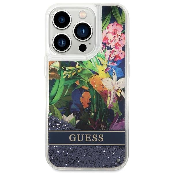 Кейс Guess GUHCP14LLFLSB за iPhone 14 Pro 6.1’