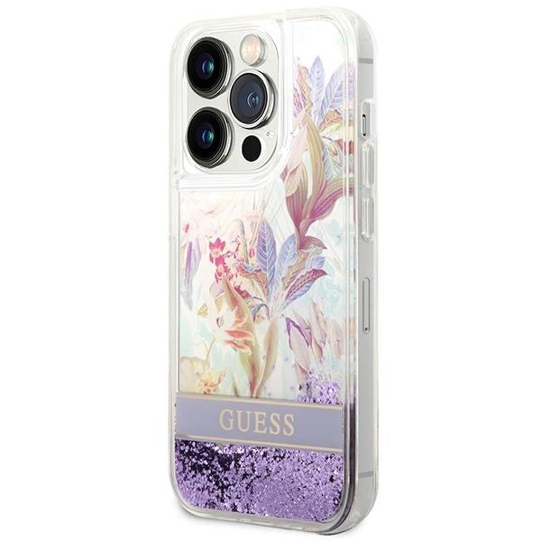 Кейс Guess GUHCP14LLFLSU за iPhone 14 Pro 6.1’