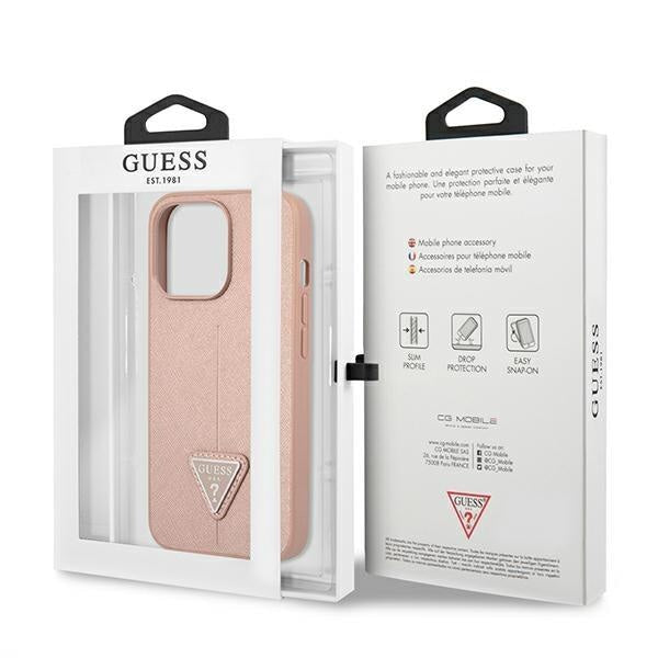 Кейс Guess GUHCP14LPSATLP за iPhone 14 Pro 6.1’