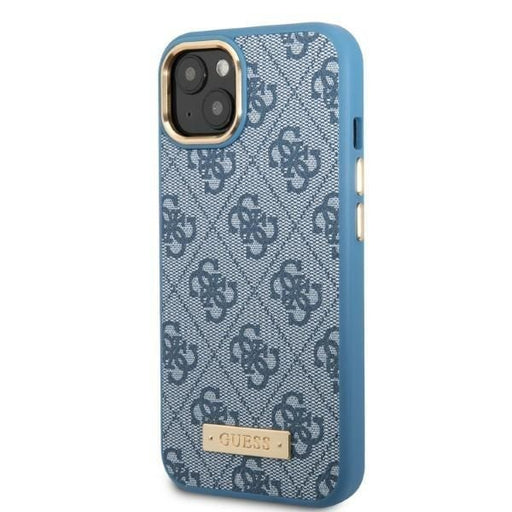 Кейс Guess GUHMP13MU4GPRB за iPhone 13 6.1’ син