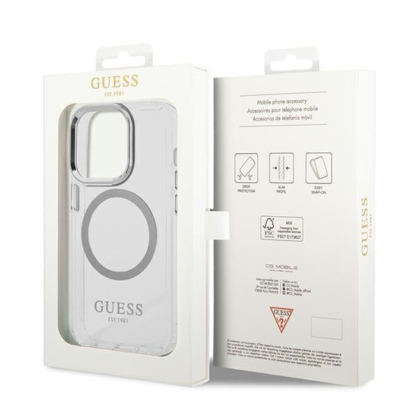 Кейс Guess GUHMP14LHTRMS за iPhone 14 Pro 6.1’