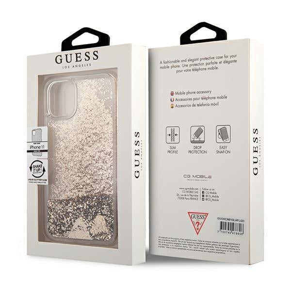 Кейс Guess GUOHCN61GLHFLGO за iPhone 11 6.1’ / Xr