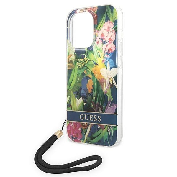 Кейс Guess GUOHCP14LHFLSB за iPhone 14 Pro 6.1’