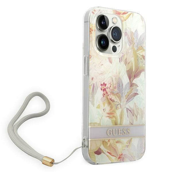 Кейс Guess GUOHCP14LHFLSU за iPhone 14 Pro 6.1’